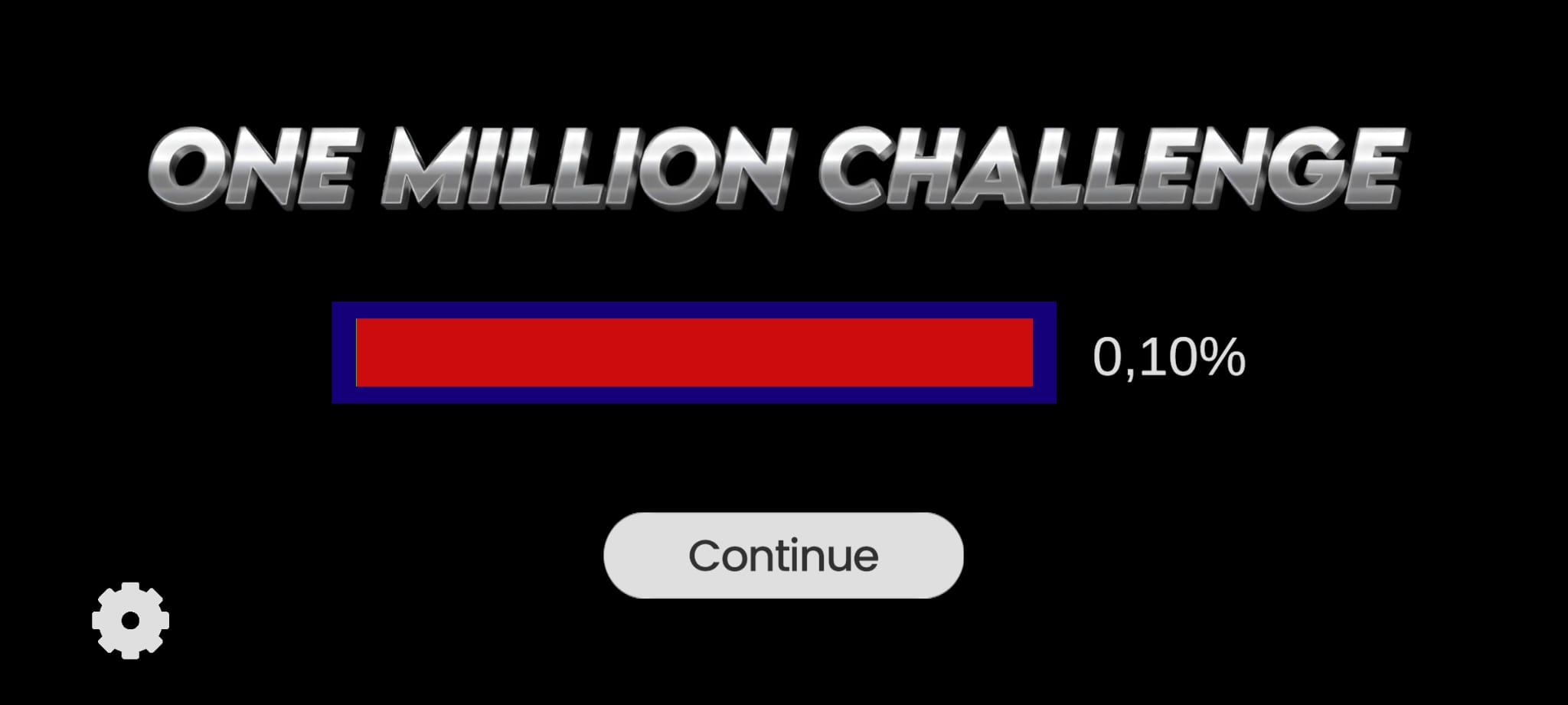 One Million Challenge gameplay screenshot